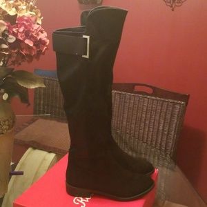 Black Knee high boots